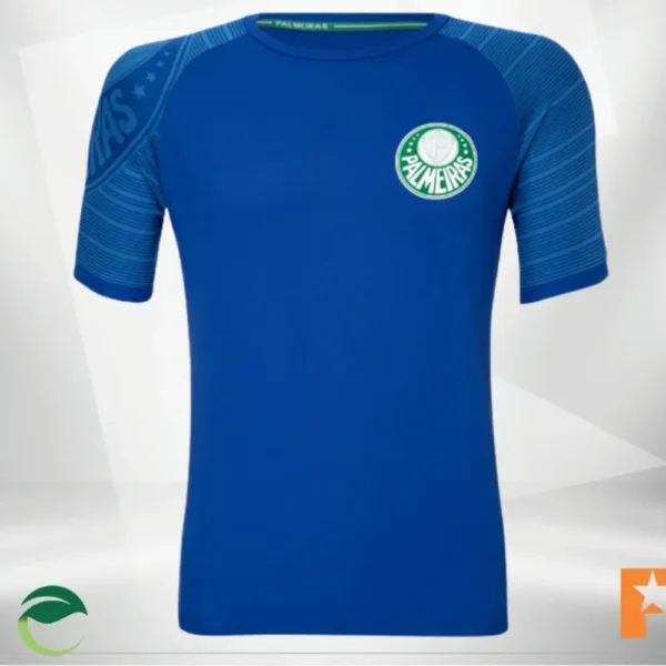 CAMISETA MASC PALMEIRAS CHALLENGE AZUL TM